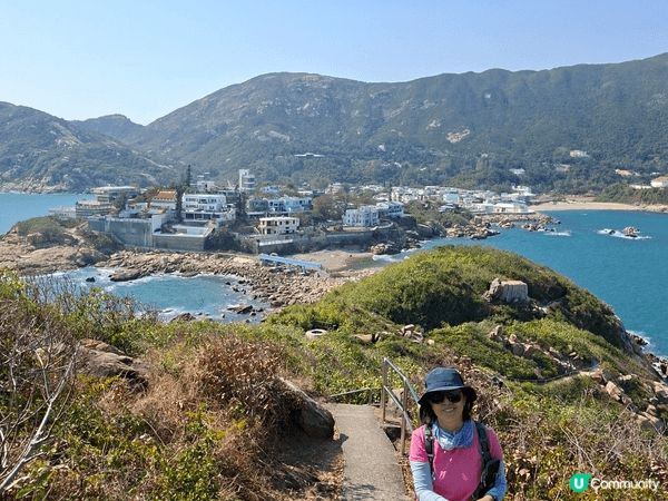 石澳大頭洲，簡單輕鬆就能到，有著無敵海景，三五知己在此吹吹海...