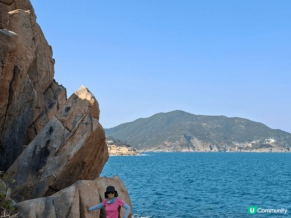 石澳大頭洲，簡單輕鬆就能到，有著無敵海景，三五知己在此吹吹海...