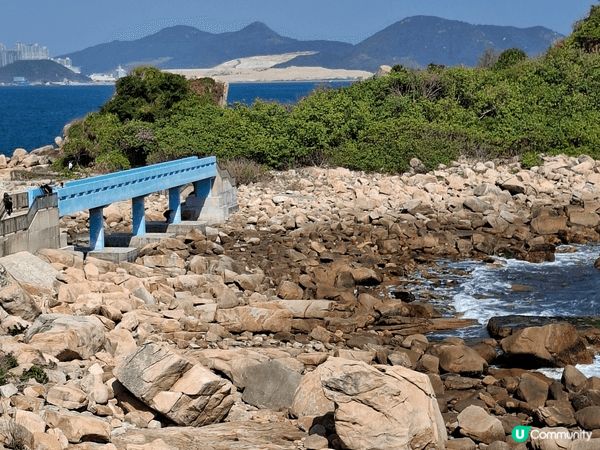 石澳大頭洲，簡單輕鬆就能到，有著無敵海景，三五知己在此吹吹海...