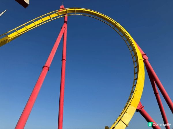 重遊海洋公園，從山上看到美麗的景色，日落黃昏的時間，令人振奮...