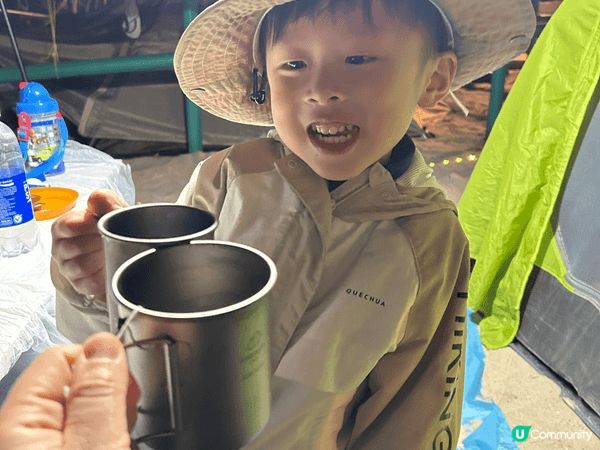 我哋今次去貝澳營地露營，同仔仔體驗戶外煮食同瞓覺，而且去咗沙...