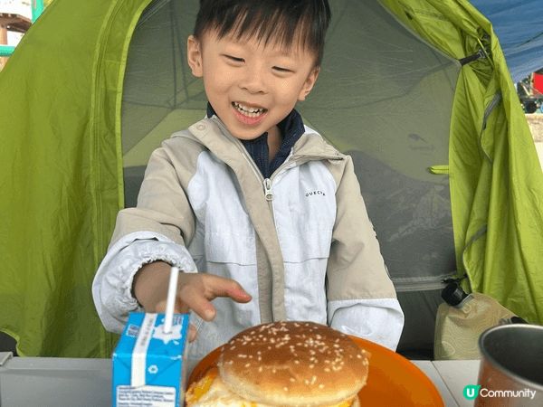 我哋今次去貝澳營地露營，同仔仔體驗戶外煮食同瞓覺，而且去咗沙...