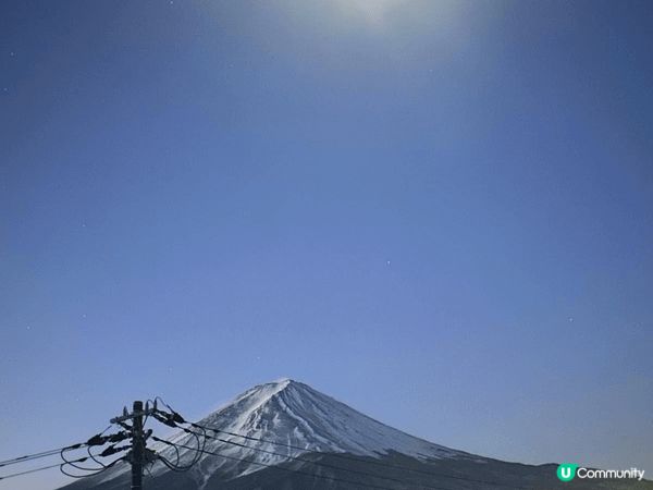 第一次到日本能看到日本富士山🗻天朗氣清是人生一大贏家