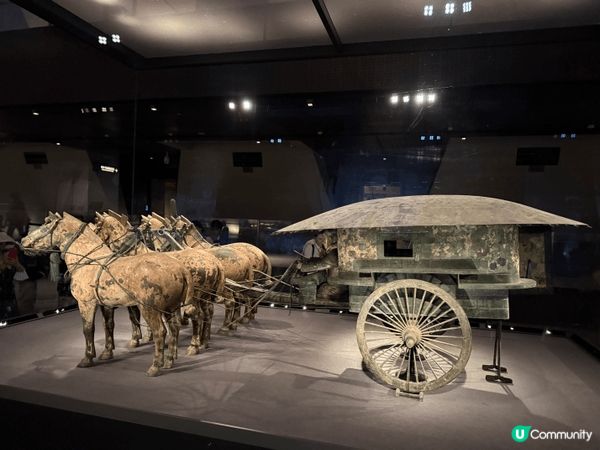 西安兵馬俑士是秦始皇陵的陪葬坑，出土數千件真人大小陶俑，被譽...
