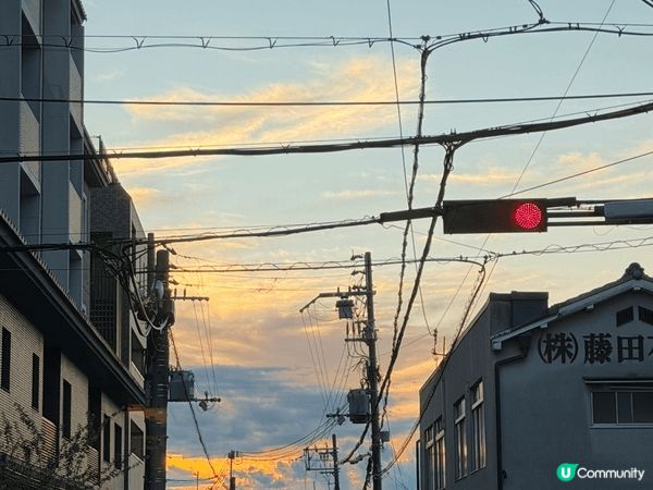 這四張圖片分別呈現了日本不同風貌：有充滿生活感的都市街景、開...