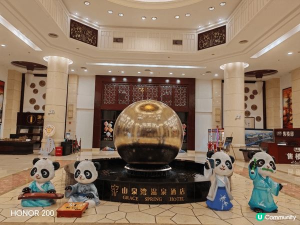 入住新會溫泉酒店,環境舒服地方清潔,四週的環境有如綠州一樣,...