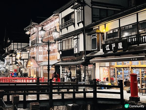 冬日赴銀山溫泉，看雪落古街，燈映溫泉，在湯霧里共度一場溫柔舊...