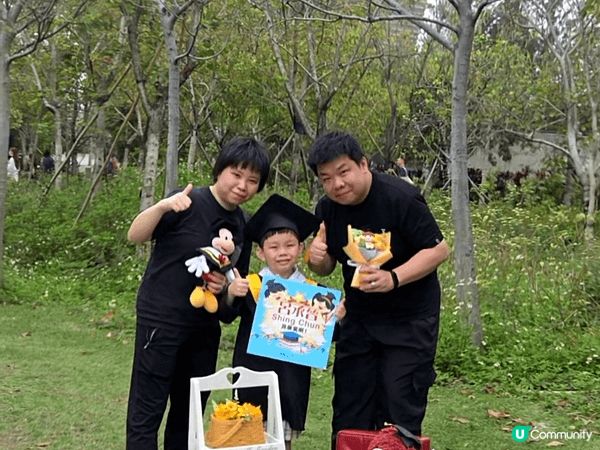 除左平日會帶小朋友週圍去玩外