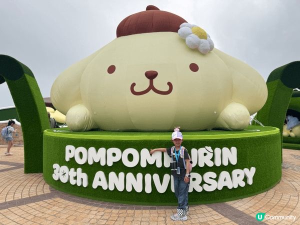 女兒喜歡布丁狗，適逢布丁狗30周年紀念，就到海洋公園打卡留念...