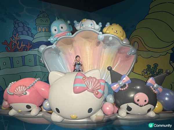 小朋友好鐘意kuromi， 因為同佢一樣鬼鬼馬馬 ，張相係海...