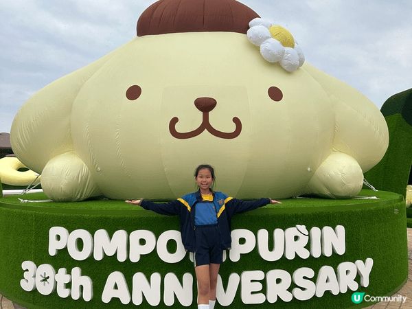 這次造訪香港海洋公園，參加了Pompompurin布丁狗10...