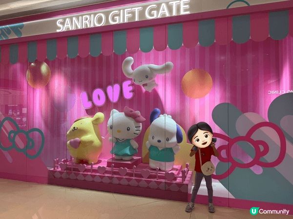 復活節同囡囡去廣州竟然見到Sanrio store！個dis...