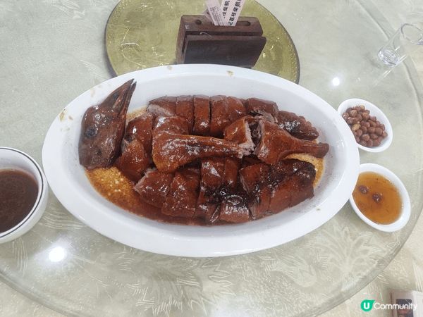 超脆皮燒鵝，勁惹味。脆肉碗亦十分鮮，一d 都唔腥