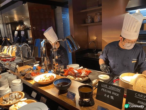 麗晶酒店港畔餐廳自助餐整體表現絕對令我驚喜，無論環境、食物賣...