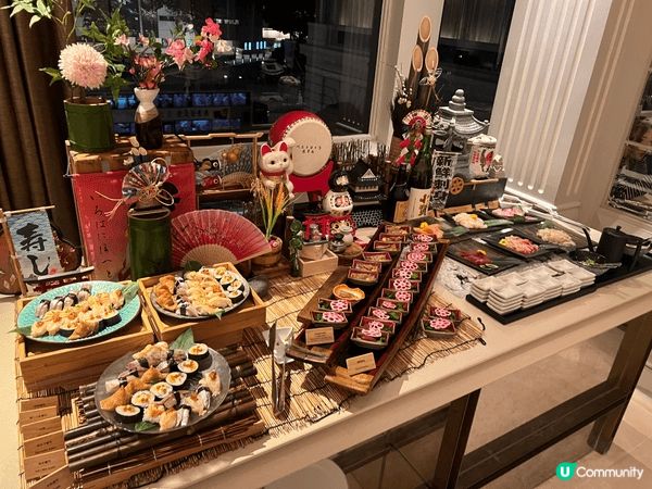 5月8日老婆生日，收工帶左佢去半島酒店食Buffet慶祝😎