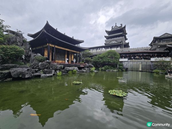 廣州的永慶坊裡面有個粵劇文化博物館，除了展品外，竟然有美景真...