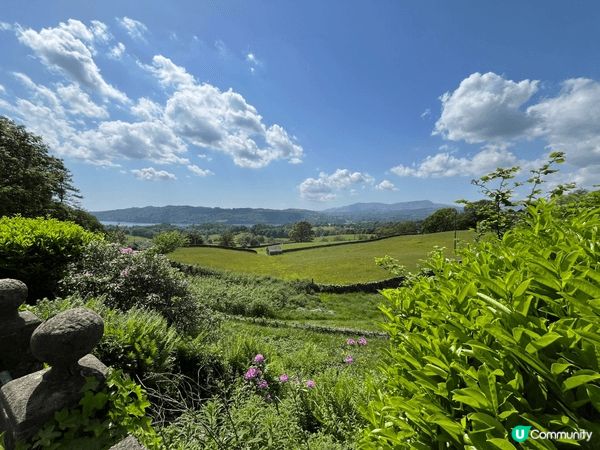 令人心曠神怡的 Lake District. 陽光普照，心情...