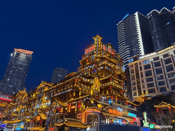 復活節第一次由深圳搭飛機去重慶，真係聞名不如見面，靚到不得了...