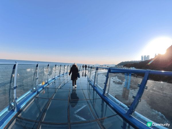 韓國釜山5 日4 夜遊，沿海岸線青沙莆天空步道，影島燈塔，松...