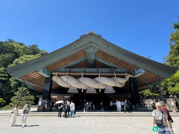 日本島根的出雲大社，一個結緣的神社。入面清靜及美麗是值的去們...