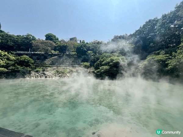去台北如果只逛市區就太可惜了！這次專程到北投地熱谷，親眼見證...