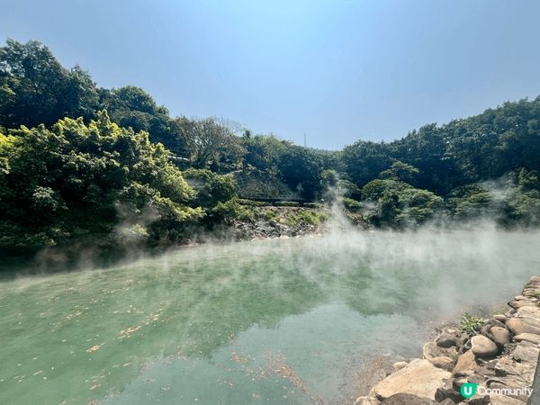 去台北如果只逛市區就太可惜了！這次專程到北投地熱谷，親眼見證...