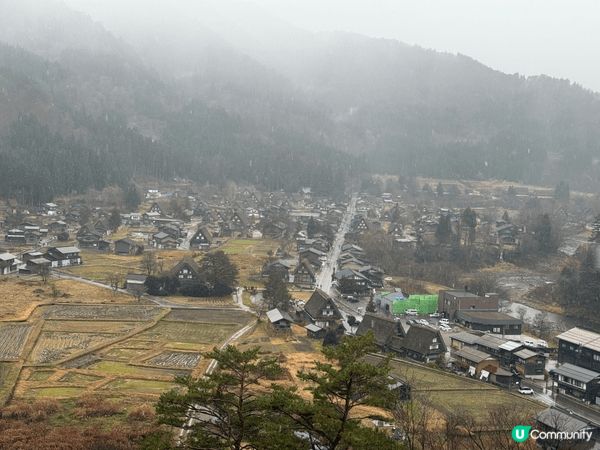 白川鄉，名古屋自駕大約3小時多到此歷史文化遺產，景色優美