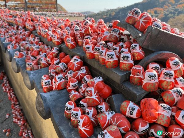 大阪嘅勝美寺，嗰度真係打卡打到手軟㗎！成個山頭全部都係紅色達...