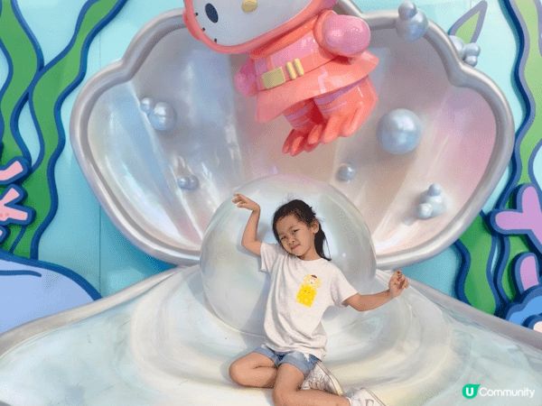 香港海洋公園「蔚藍海洋之旅」係sanrio做主角呀！！san...