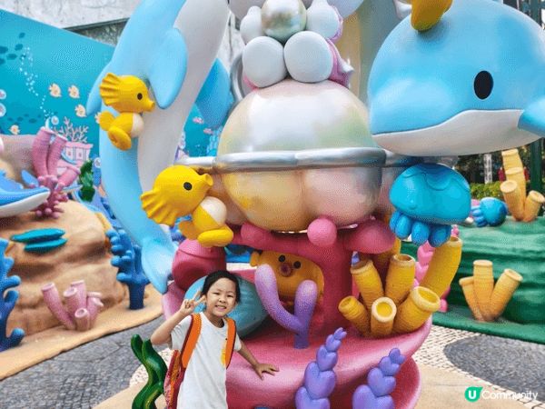 香港海洋公園「蔚藍海洋之旅」係sanrio做主角呀！！san...