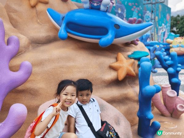 香港海洋公園「蔚藍海洋之旅」係sanrio做主角呀！！san...