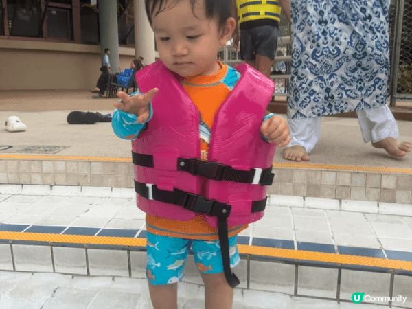 趁7月來臨之前同仔仔去左一轉水上樂園，估唔到咁細個都有某d位...