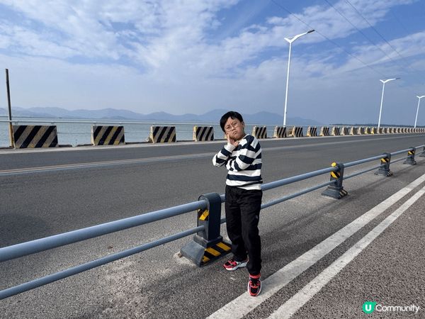 汕尾風車島海上公路打卡好靚