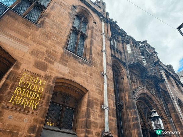 英國曼城的John Rylands Library 很值得去...