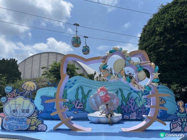 海洋公園Sanrio 20周年展，南朗山高峰樂園，現在至8月...