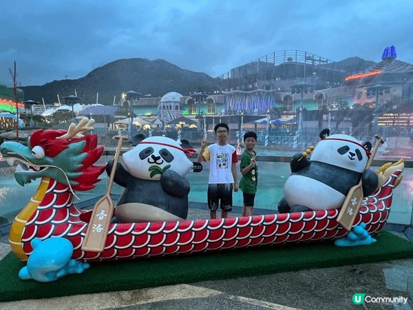 第一張：珠海，想落海又唔成功。