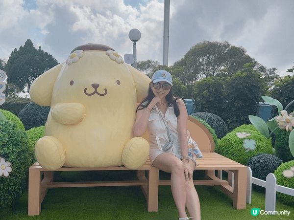 今日去咗海洋公園睇熊貓、各種動物、海洋生物；仲有玩咗好刺激嘅...