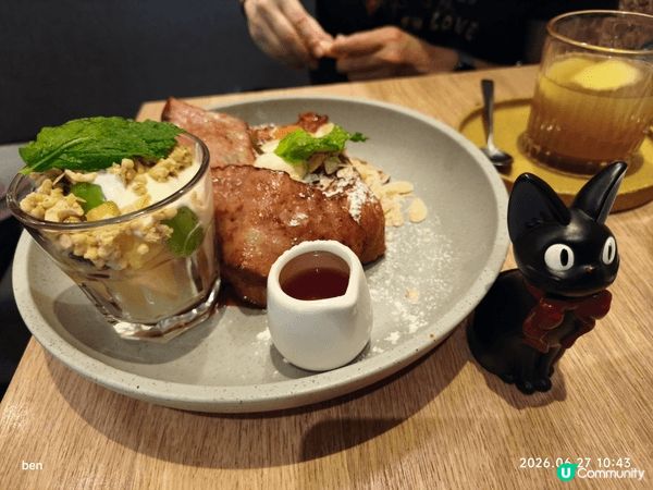 大埔超級城的beans餐廳地方寬敞，早餐食物美味，食得暢快。...