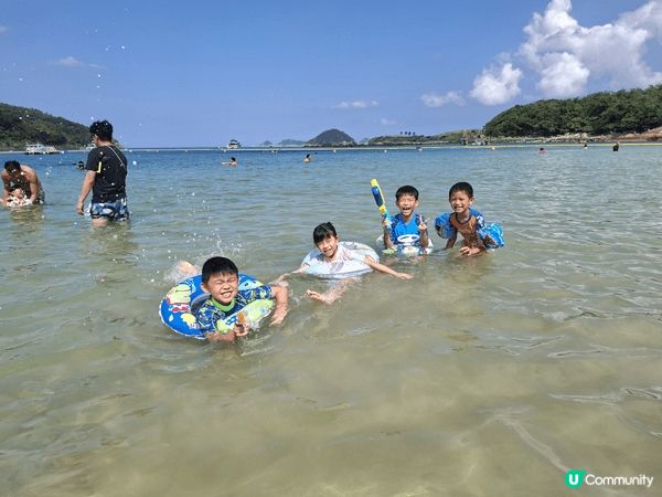 夏日炎炎，游水一流。清水灣，水清沙幼，景靚位置正，必去！