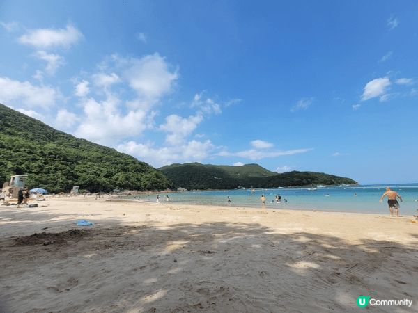 夏日炎炎，游水一流。清水灣，水清沙幼，景靚位置正，必去！