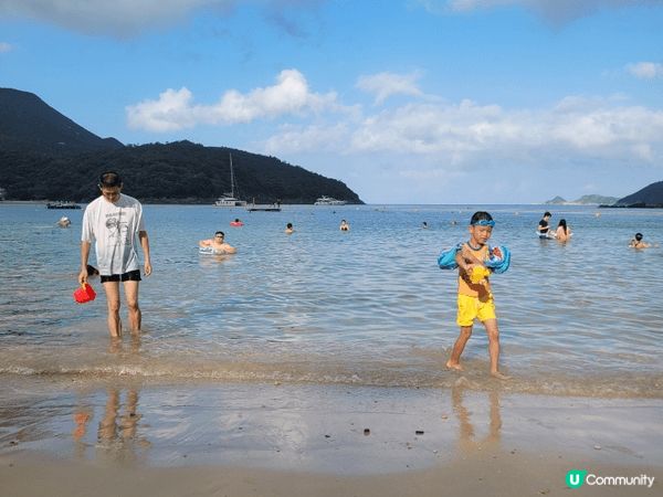 夏日炎炎，游水一流。清水灣，水清沙幼，景靚位置正，必去！