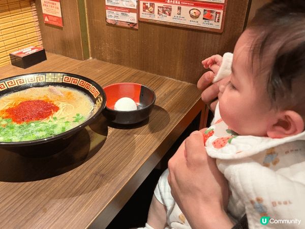 IG拍左個有趣嘅reels, 事源我同bb爸爸帶女女去食一蘭...