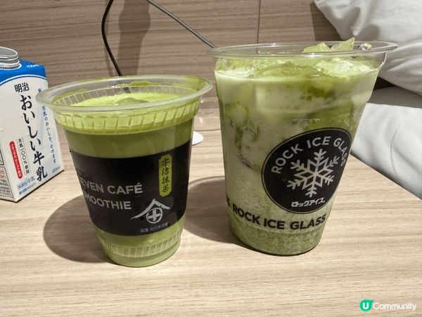 上次去日本，試左threads 大熱嘅「日本抹茶明治牛奶冰沙...
