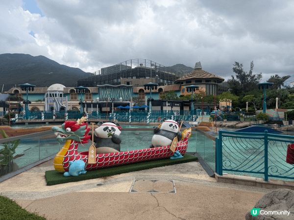 Ocean Park HK，lovely panda