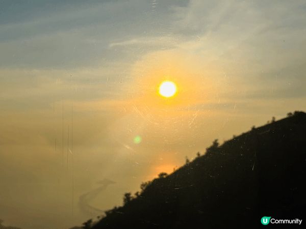 昂坪360纜車上的風景