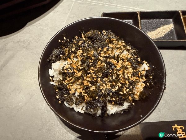 第一次食日式和牛燒肉，和牛食盒仲有點火儀式，加埋最後叫個烤麵...