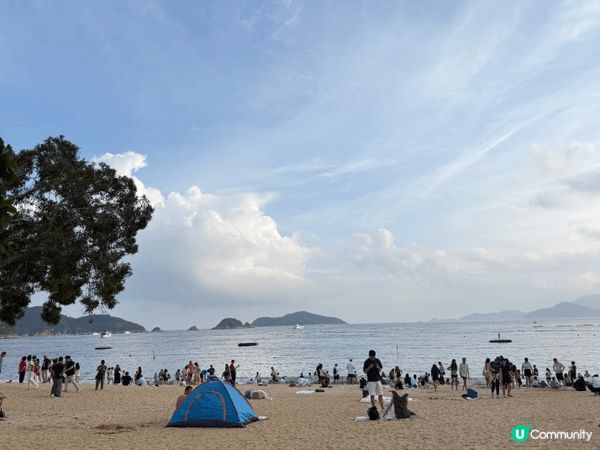 圖一濕地公園，環境寂靜清幽，好適合放鬆身心。圖二清水灣沙灘，...