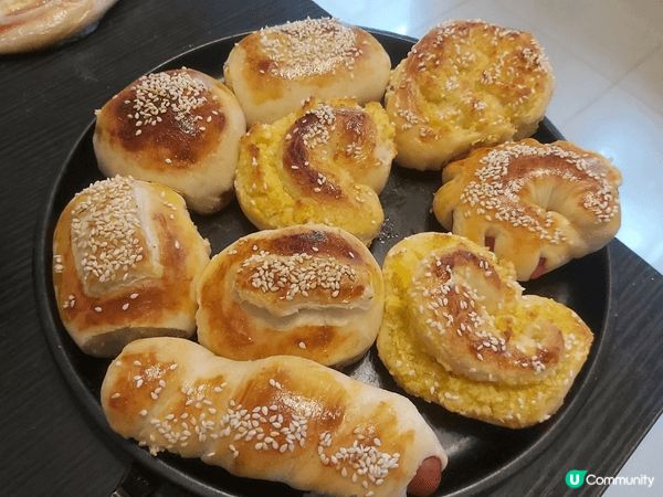 圖1: 自家製作創意造型麵包，相比出面購買的更添美味。