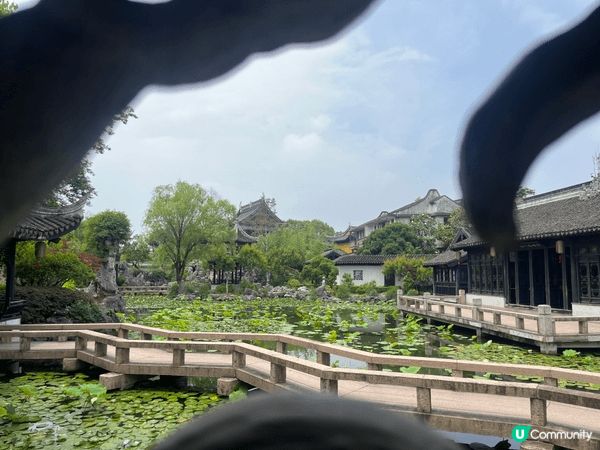 呢度㡳虹飲山房，位處蘇州木瀆古鎮，係清初文人徐士元嘅私家園林...