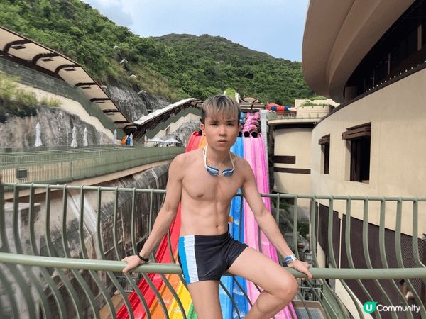 1. 海洋公洋水上樂園 - 大玩水上遊樂設施，消暑一流